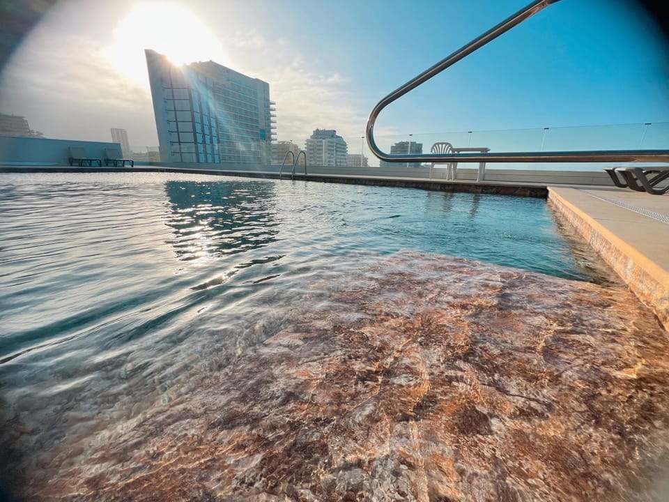 Pool view, Swimming pool