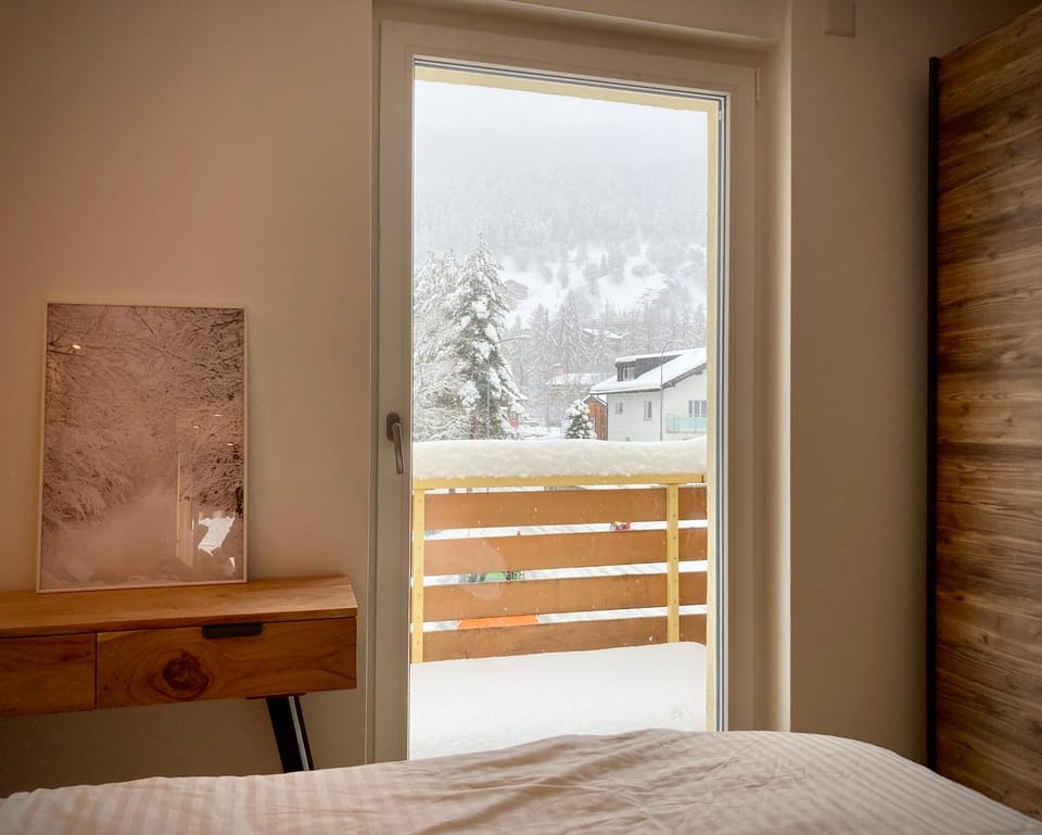 Winter, View (from property/room), Bedroom