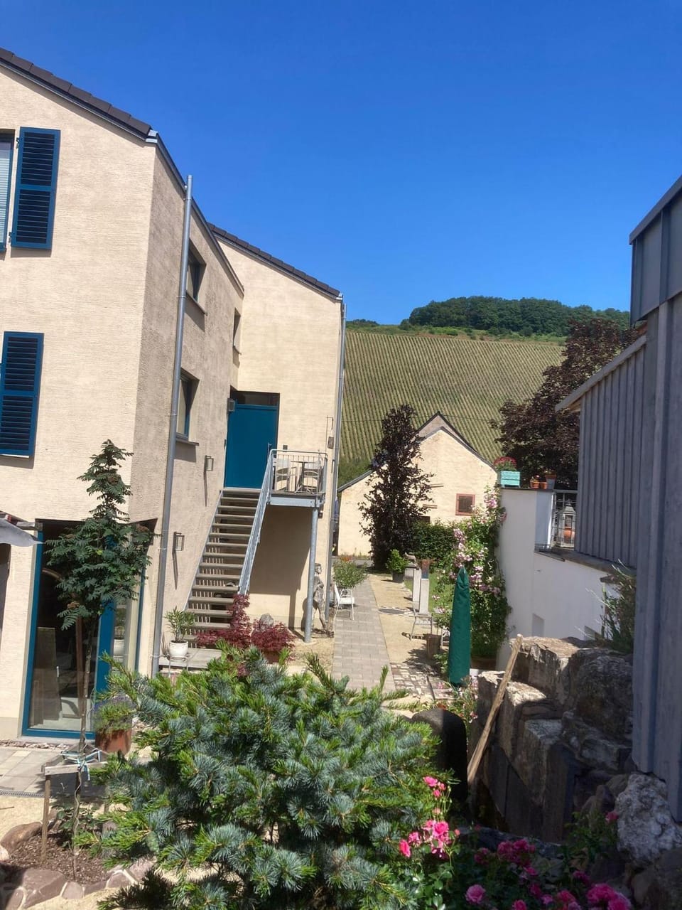 Property building, Garden