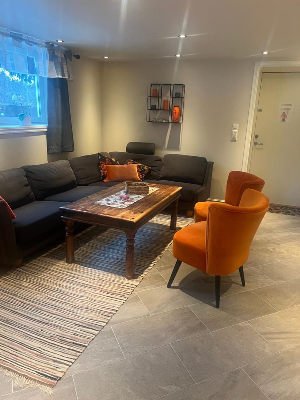 Hybel i underetasje 700m fra strand Apartment in Viken, Norway