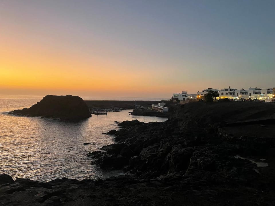 Nearby landmark, Natural landscape, Sunset