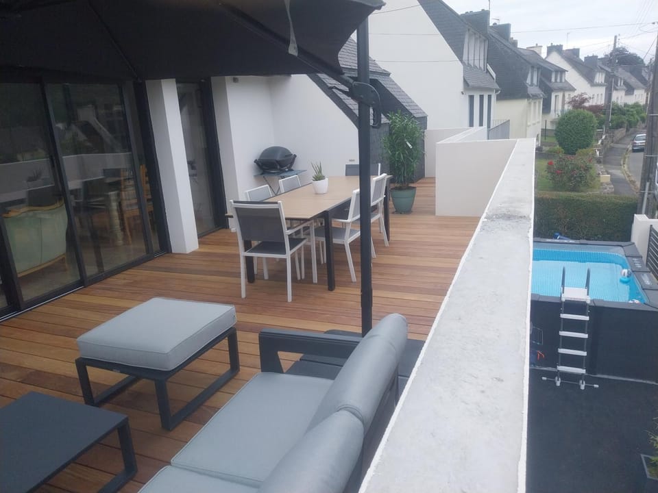 Balcony/Terrace, Pool view