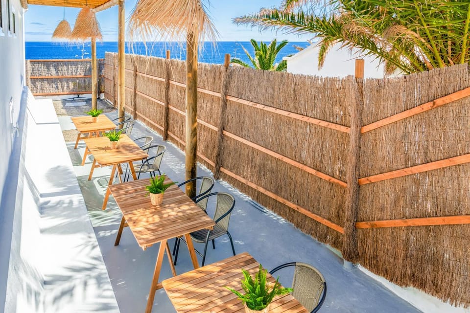 Patio, Day, Balcony/Terrace, Sea view