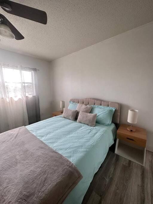 Bed, Photo of the whole room, Bedroom, fireplace