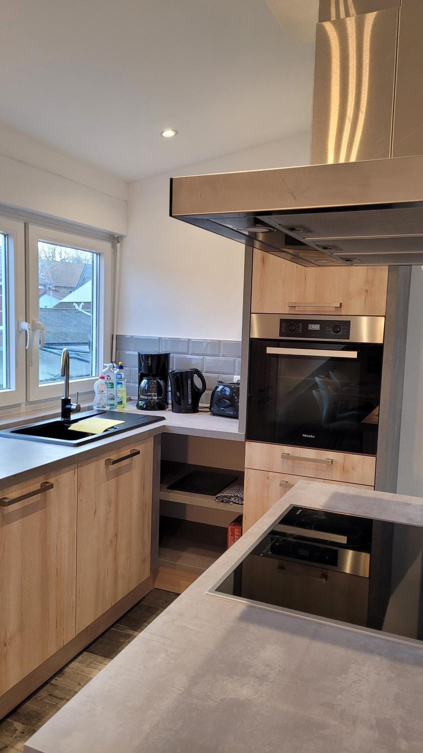 Coffee/tea facilities, Kitchen or kitchenette, pet friendly, stove, toaster