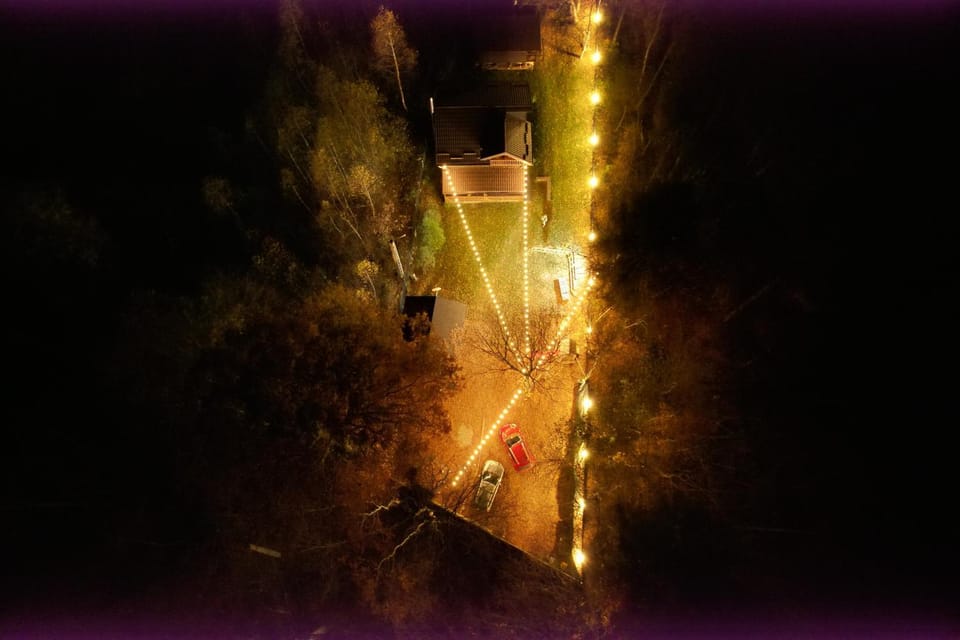 Night, Bird's eye view