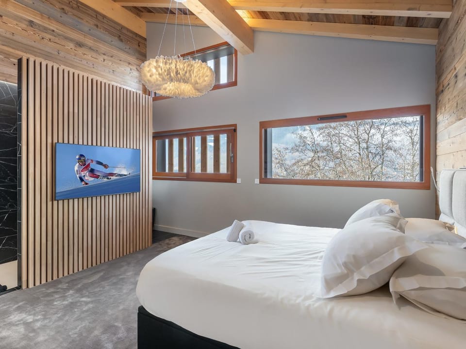 Chalet de Luxe avec Piscine Chauffée au Mont d'Arbois, Megève - 14 Personnes - FR-1-569-75 Chalet in Combloux