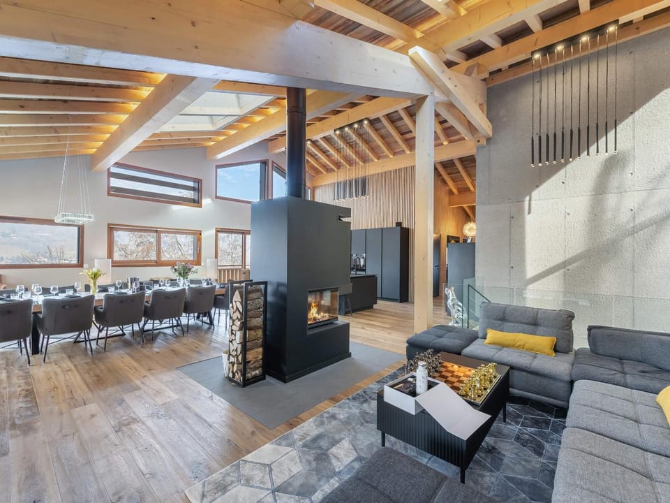 Chalet de Luxe avec Piscine Chauffée au Mont d'Arbois, Megève - 14 Personnes - FR-1-569-75 Chalet in Combloux