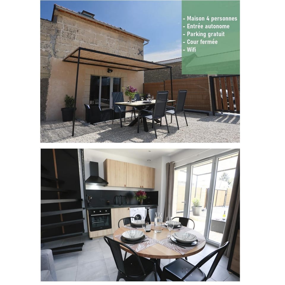 Property building, Patio, Inner courtyard view