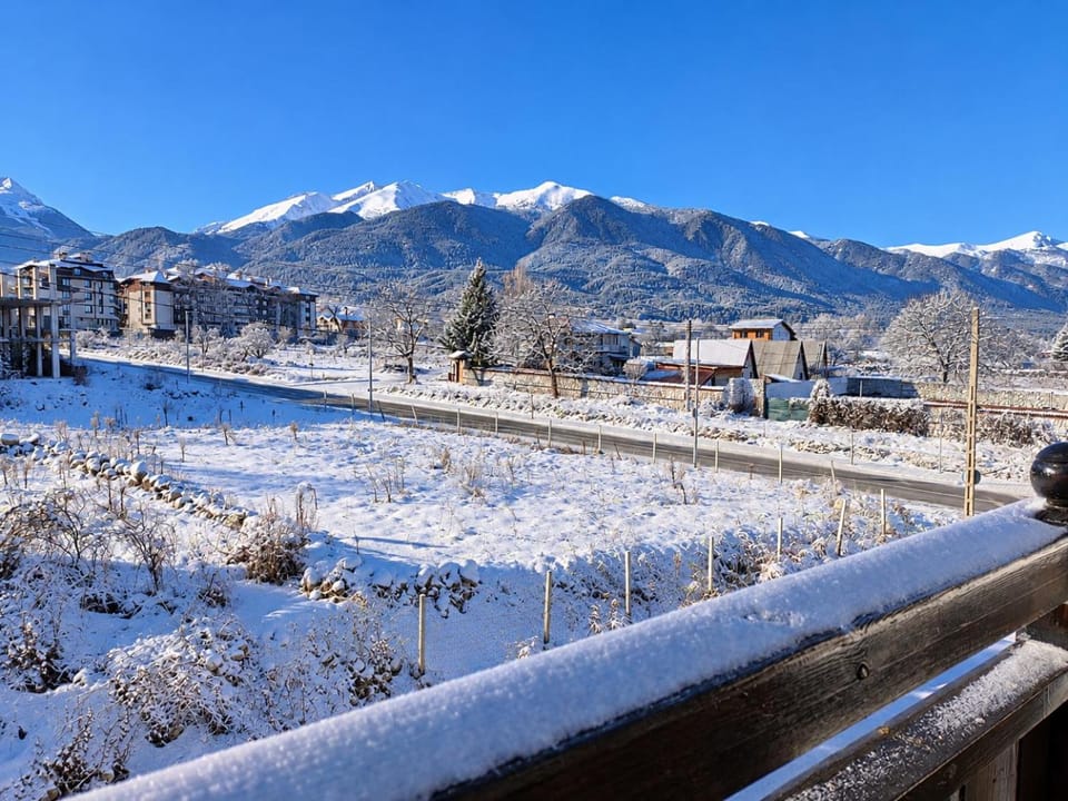 Natural landscape, Winter, Mountain view