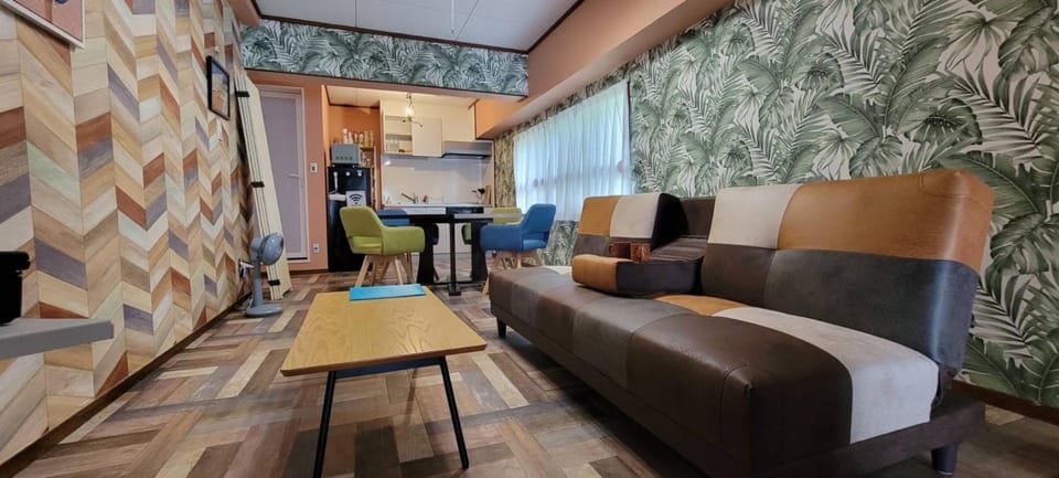 Bed, Living room, Photo of the whole room, Dining area, kitchen