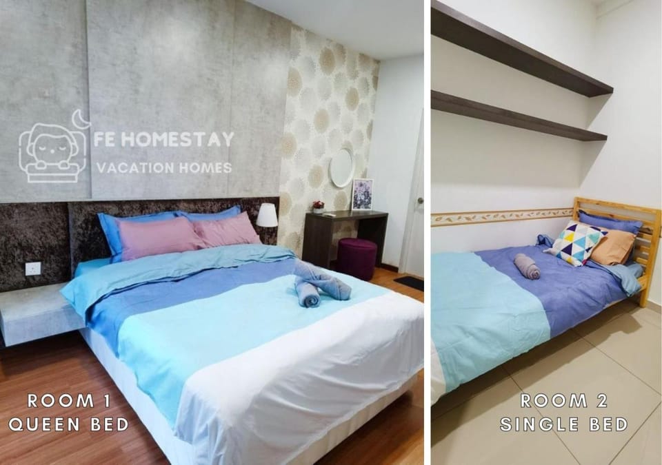 FE Cozy iCity Homestay 2BR 3PAX IDCC SACC PKNS Shah Alam Apartment in Selangor, Malaysia