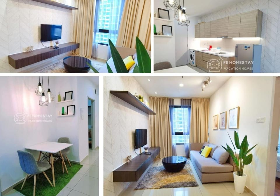 FE Cozy iCity Homestay 2BR 3PAX IDCC SACC PKNS Shah Alam Apartment in Selangor, Malaysia