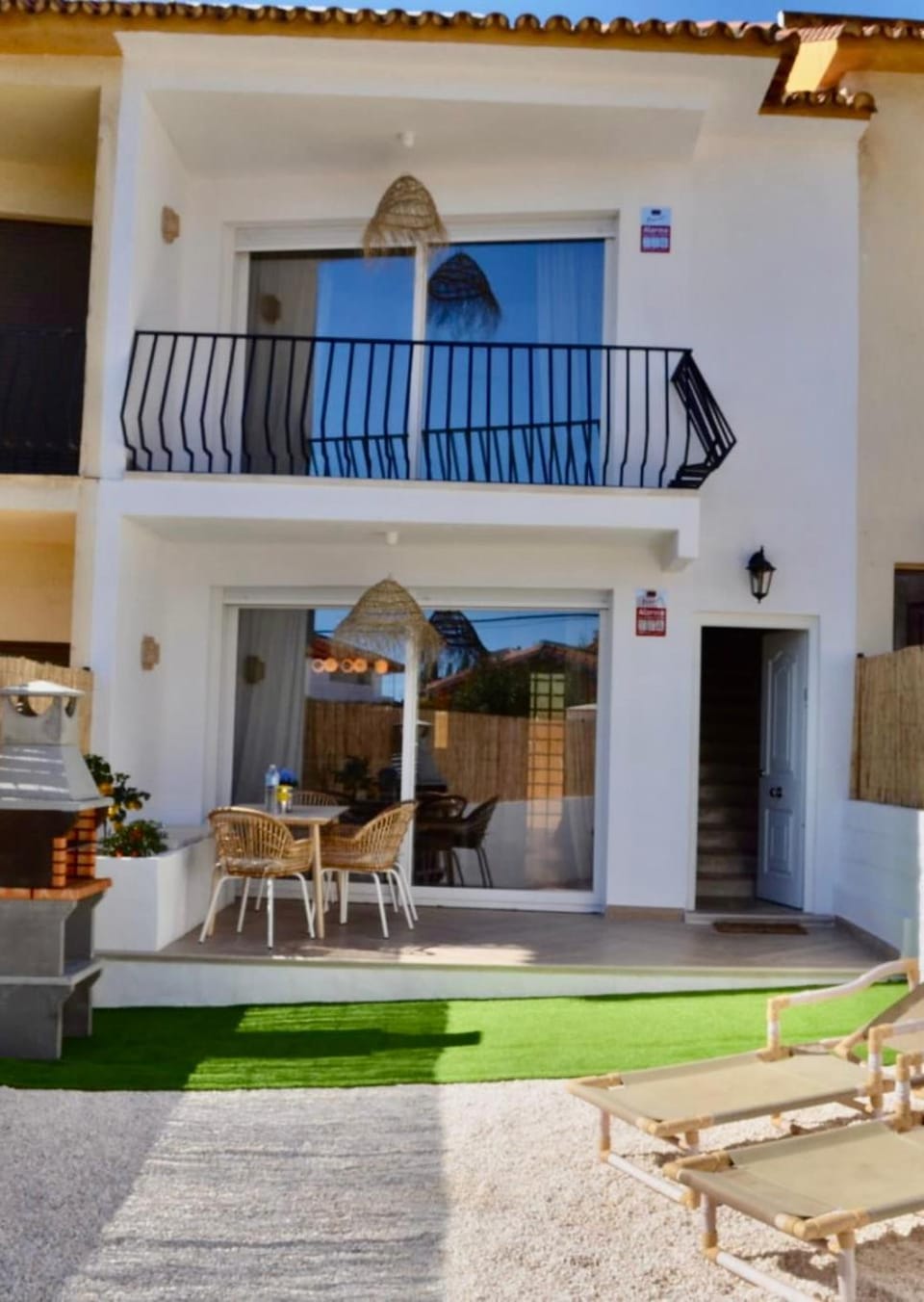 Property building, Patio