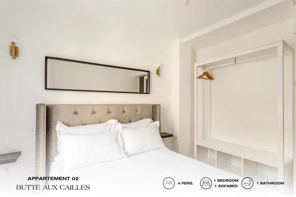 Bed, Bedroom, wardrobe