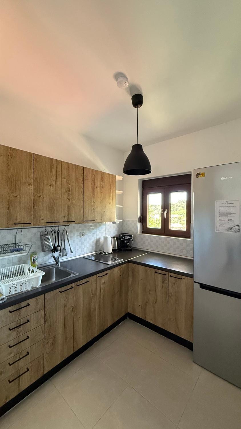 Kitchen or kitchenette, kitchen