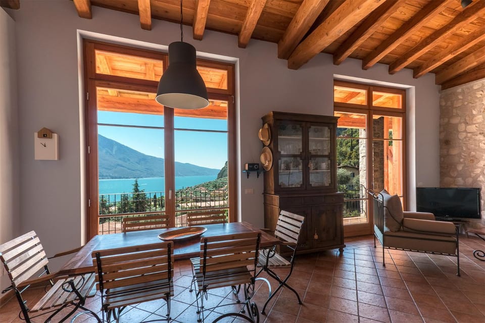 Natural landscape, Living room, Dining area