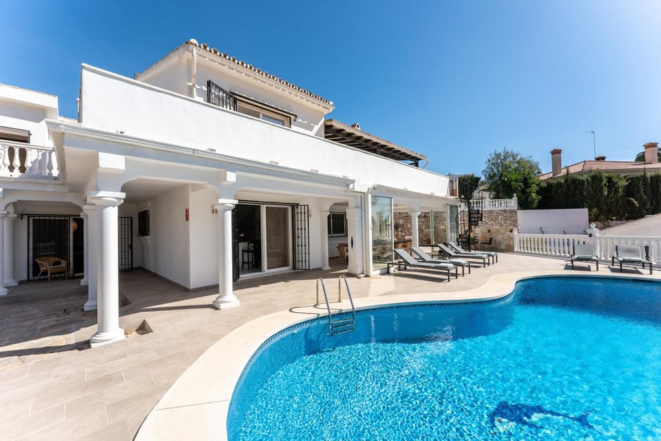 Property building, Living room, Swimming pool