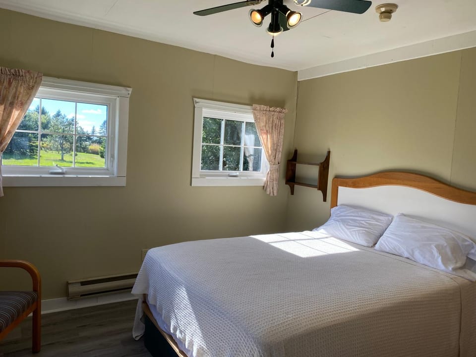 Bed, Photo of the whole room, Bedroom, fireplace