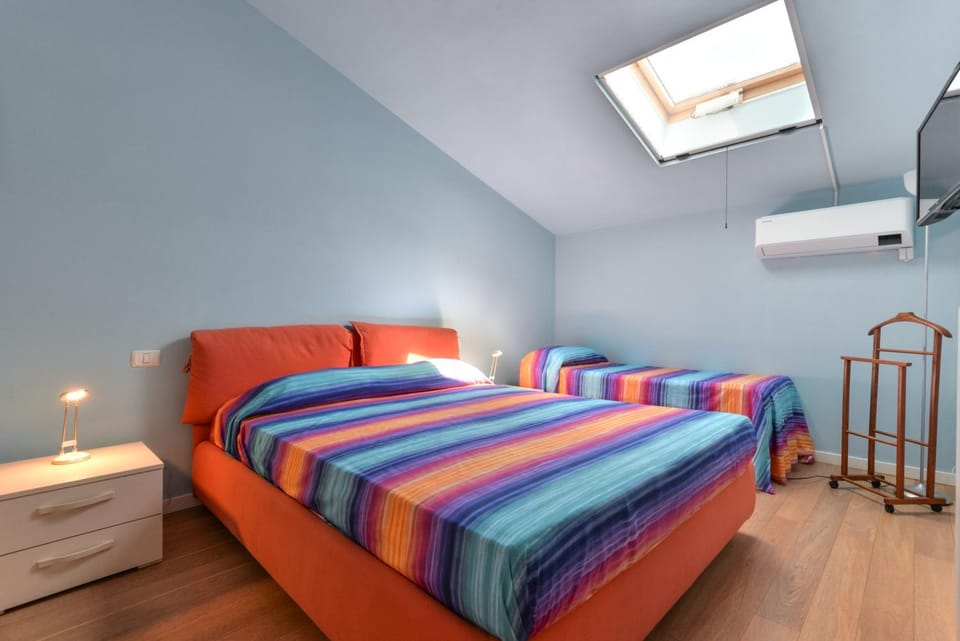Property building, Living room, Bedroom