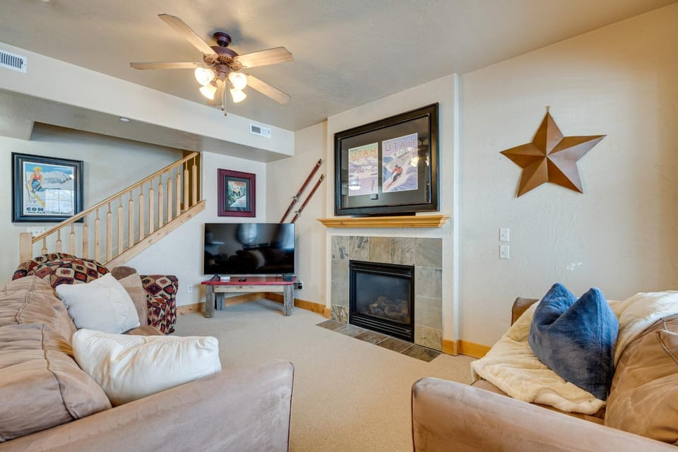 Cozy Park City Townhome By Dining, Shops & More! House in Snyderville