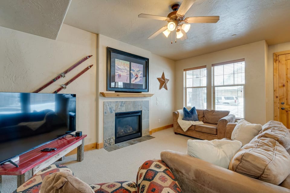 Cozy Park City Townhome By Dining, Shops & More! House in Snyderville