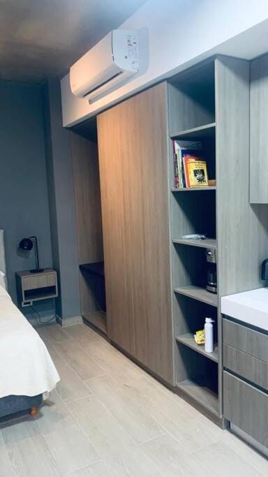 wardrobe, air conditioner
