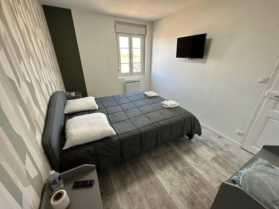 Gite 5 chambres, piscine intérieure, proche du Der House in Grand Est