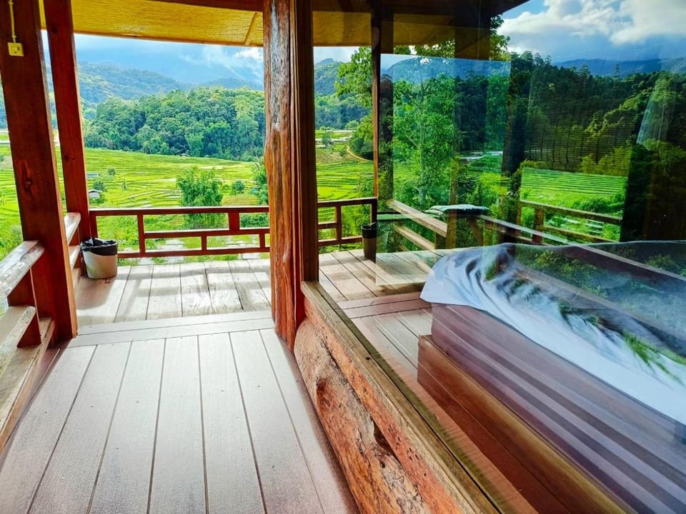 Natural landscape, View (from property/room), Balcony/Terrace, Mountain view