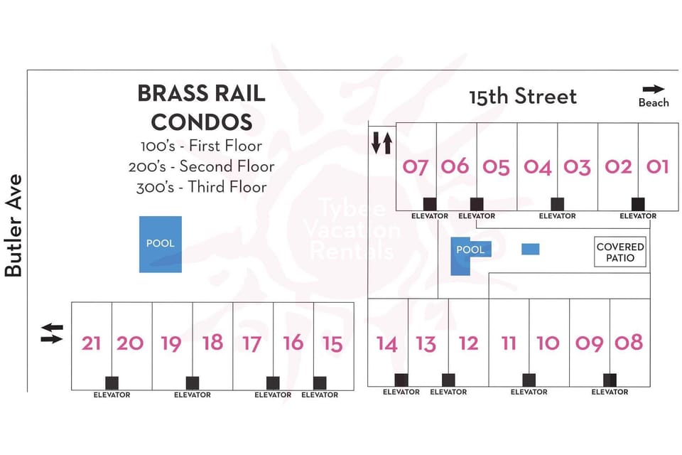 Brass Rail 106 Apartment in Tybee Island