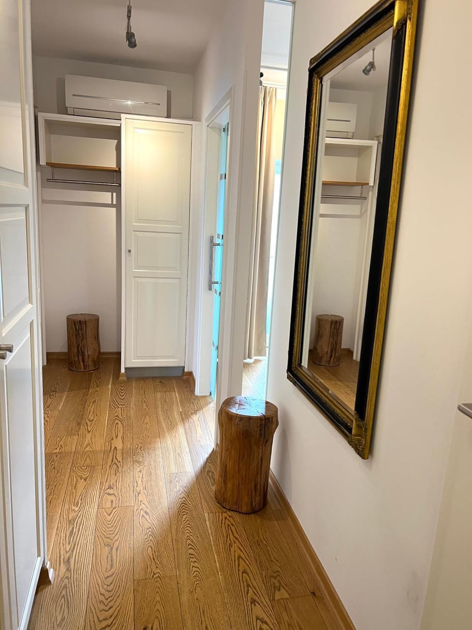 wardrobe, air conditioner