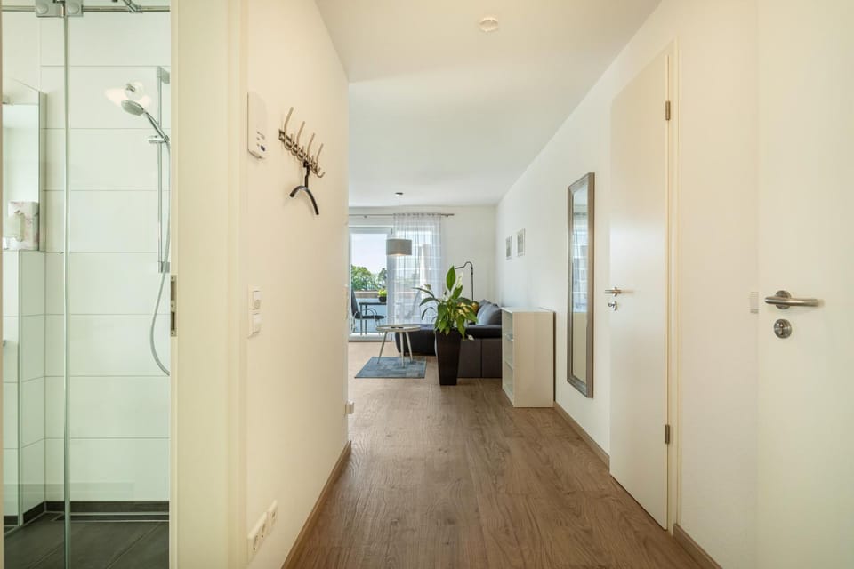 Bathroom, Living room