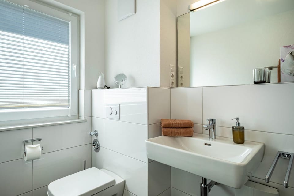 Bathroom, Living room