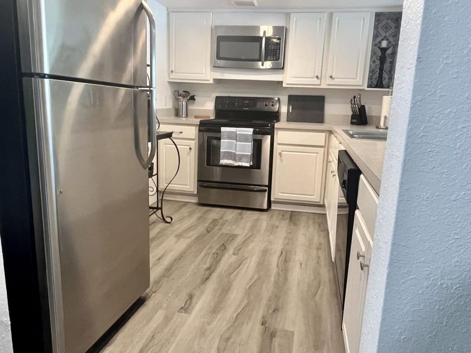 Property building, kitchen