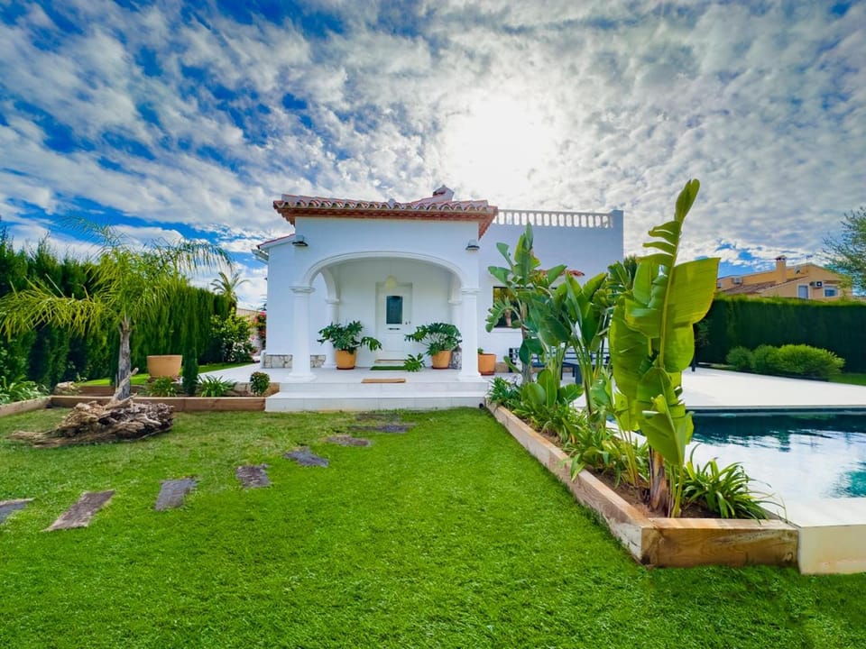 Facade/entrance, Garden, Pool view, Swimming pool