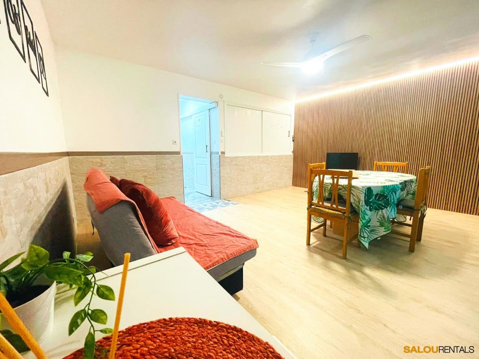 Living room, Dining area, air conditioner