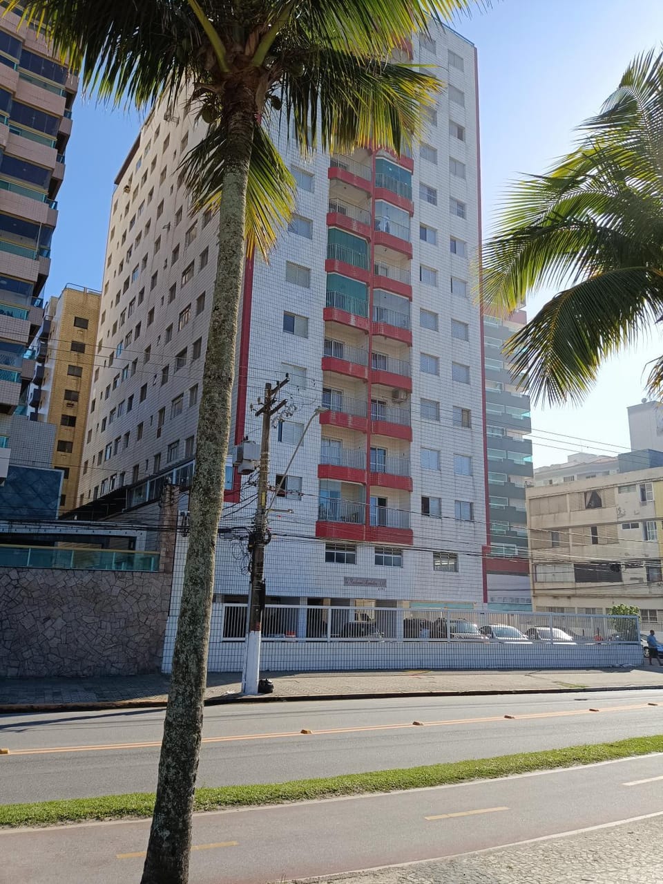 Pe na Areia Ótimo Apto Vista Mar Apartment in State of São Paulo