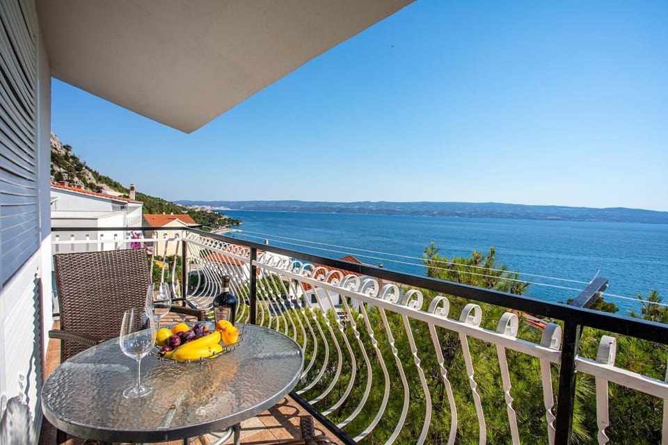 Natural landscape, View (from property/room), Balcony/Terrace, Sea view