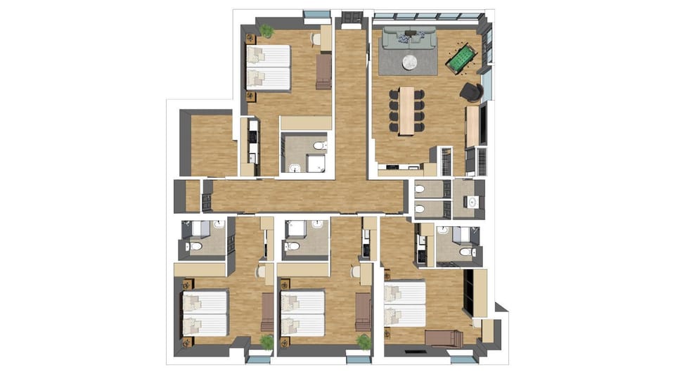 Flatista Homes - Aubing Apartment in Munich