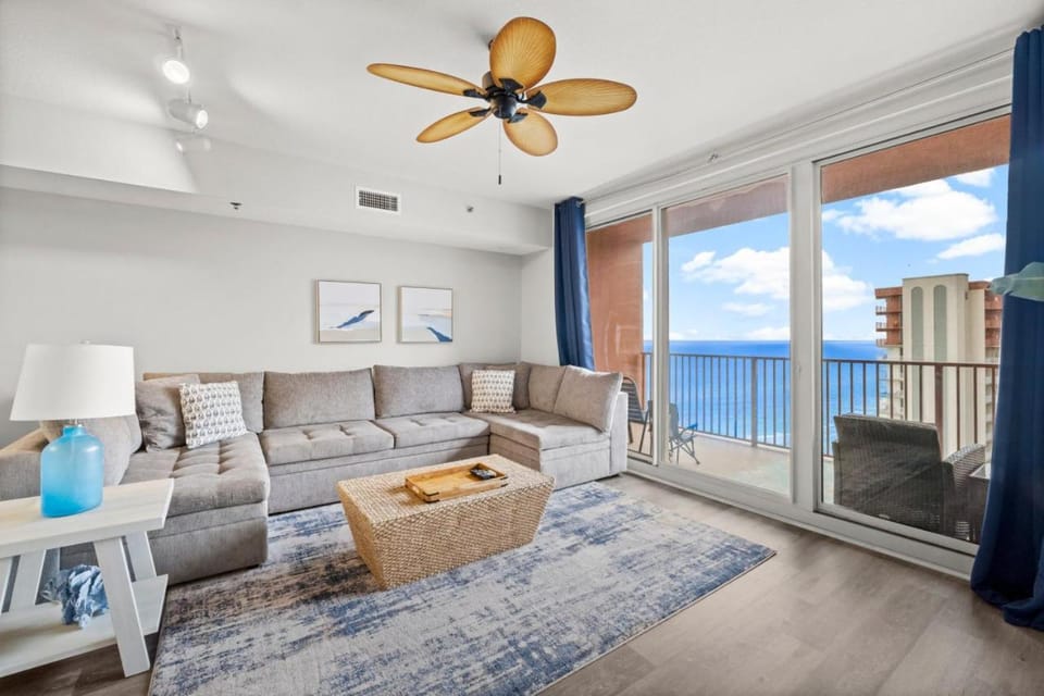 Modern Beachfront Condo on the Beach Sleeps 6! by Dolce Vita Getaways PCB Apartment in Panama City Beach