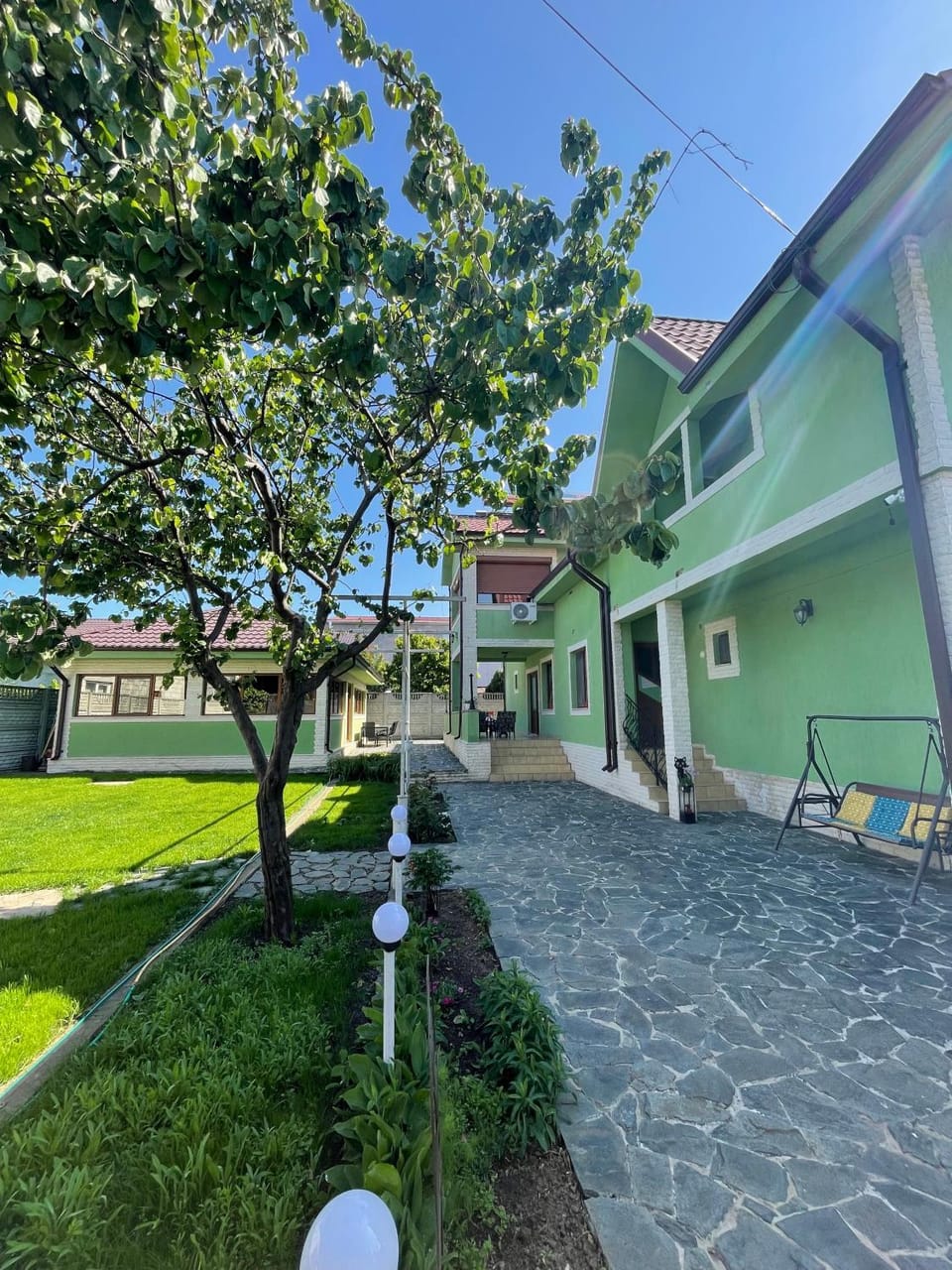 Property building, Garden