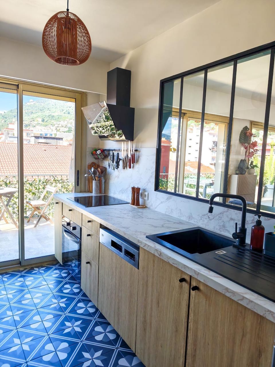 Appartement 90m2, climatisé 3 chambres Apartment in Nice