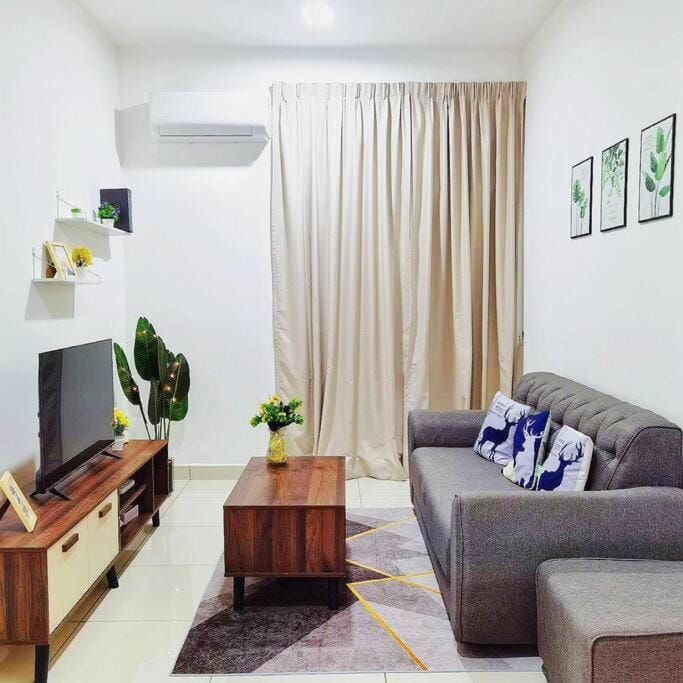 TV and multimedia, Living room, Seating area, air conditioner