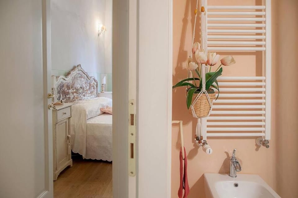 Bed, Bathroom, Bedroom
