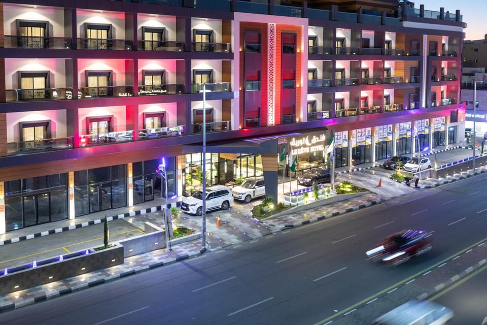 Night, Bird's eye view, Location, Parking