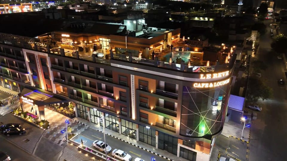 Property building, Night, Neighbourhood, Bird's eye view, Street view, Location