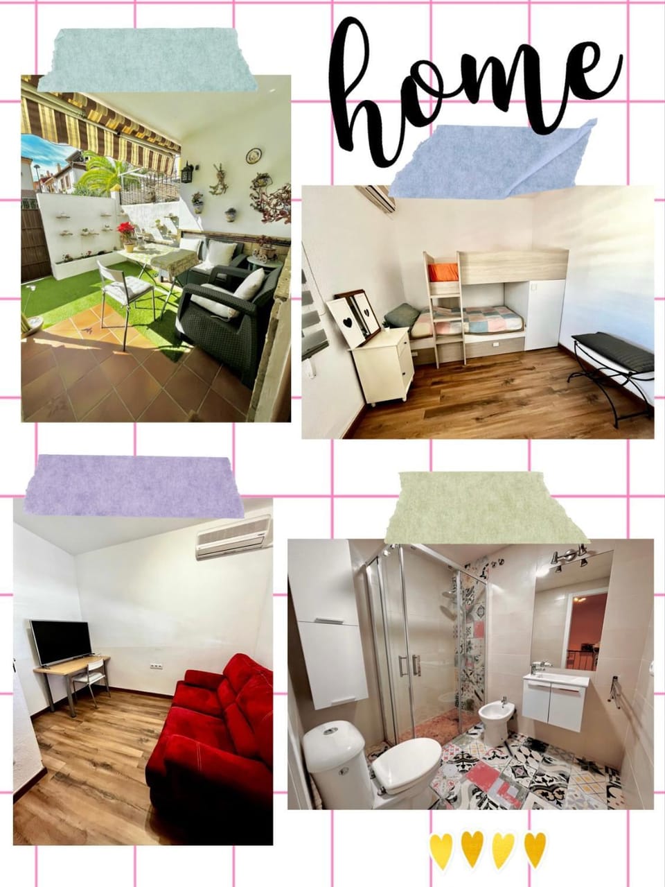 Living room, Seating area, Dining area, Text overlay