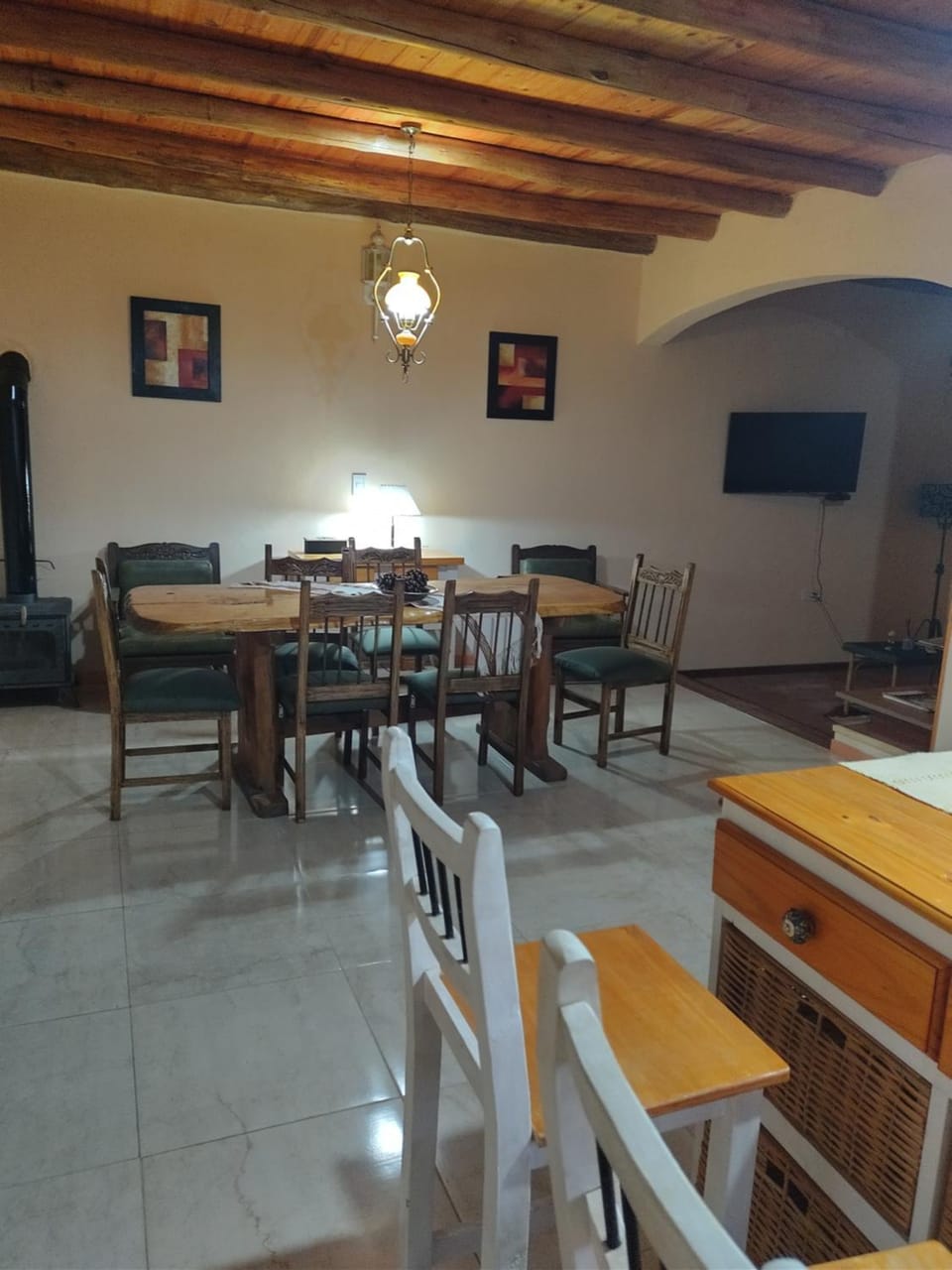 Living room, Dining area