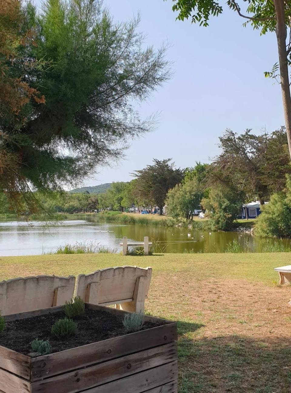 Day, Natural landscape, Lake view