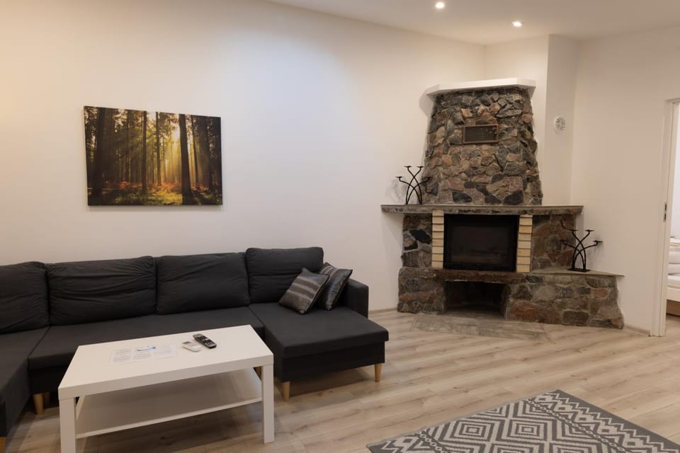 Living room, flat iron